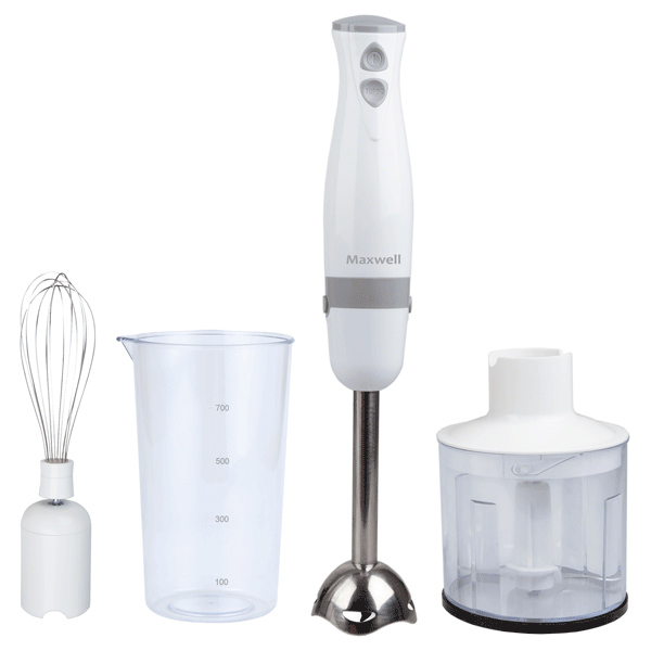 Blender Maxwell MW1169, 700 ml, 700 W, 2 trepte viteza, Alb photo 1 Blender Maxwell MW1169, 700 ml, 700 W, 2 trepte viteza, Alb photo 1