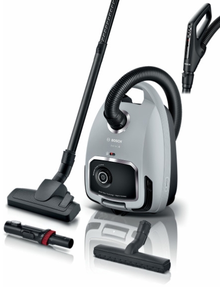 Aspirator cu sac Bosch tehno-trend679869 / 600W / Argintiu photo 2