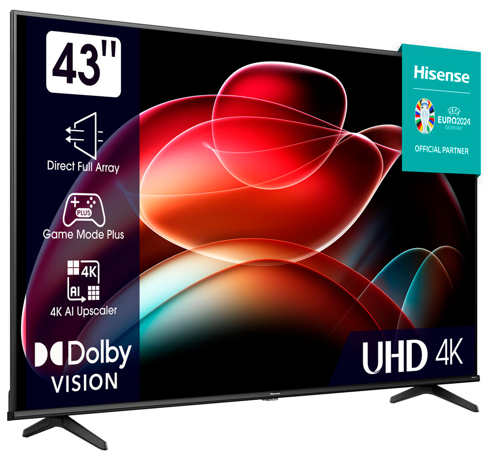 Телевизор Hisense 43A6K / 43" / LED / UHD 4K photo 2