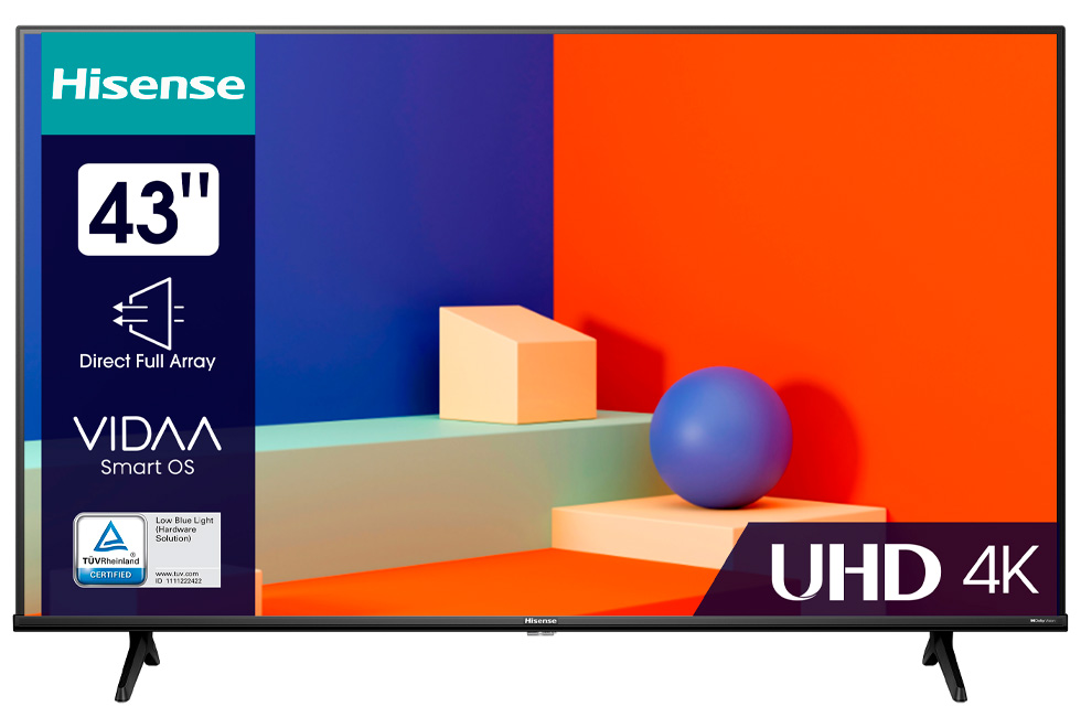 Телевизор Hisense 43A6K / 43" / LED / UHD 4K photo 4