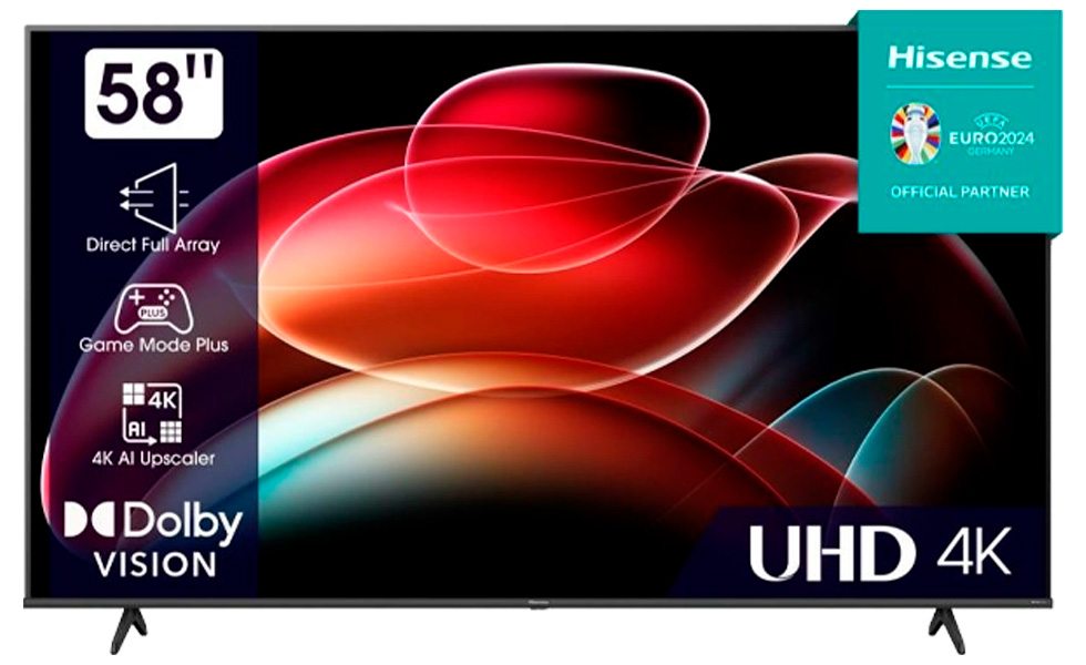 Televizor Hisense 58A6K / 58" / LED / UHD 4K photo 1 Televizor Hisense 58A6K / 58" / LED / UHD 4K photo 1