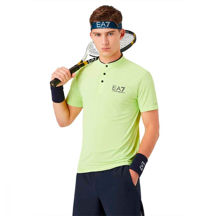 Polo pt bărbați EA7 EMPORIO ARMANI POLO M Verde  photo 3