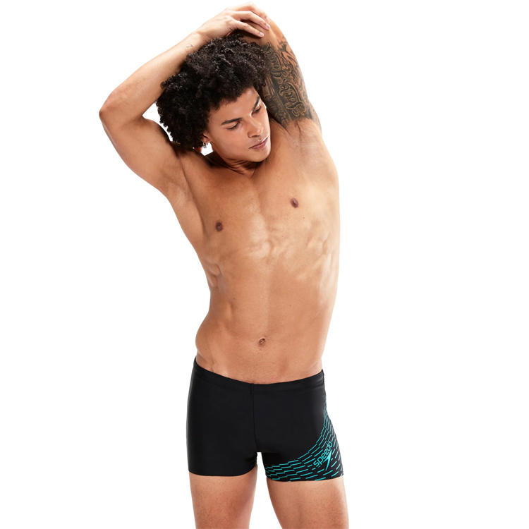 Slipi-sorti Speedo MEDLEY LOGO ASHT/Negru photo 2
