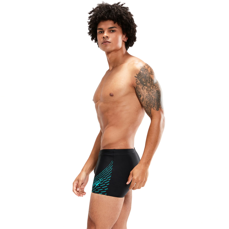 Slipi-sorti Speedo MEDLEY LOGO ASHT/Negru photo 4