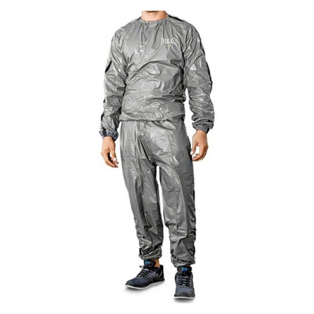 Costum sauna  Everlast M SAUNA SUIT EV/837670-70/Gri-nergu photo 2