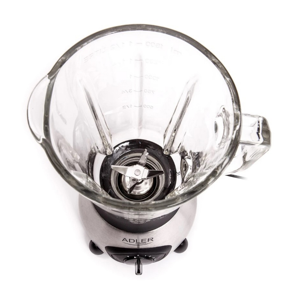 Blender Stationar Adler AD4070 Argintiu / 5 viteze / ml photo 2