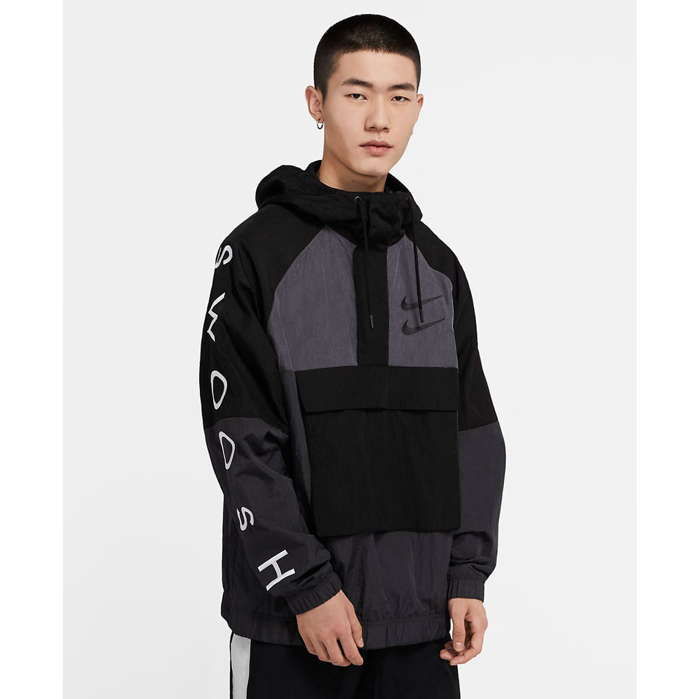 Hanorac pt bărbați Nike M NSW SWOOSH JKT WVN L Gri photo 2