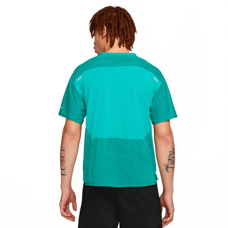 Tricou bărbătesc Nike M NK RN DVN TECHKNIT ULTRA SS M Verde photo 4
