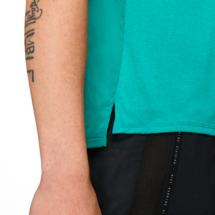 Tricou bărbătesc Nike M NK RN DVN TECHKNIT ULTRA SS M Verde photo 6