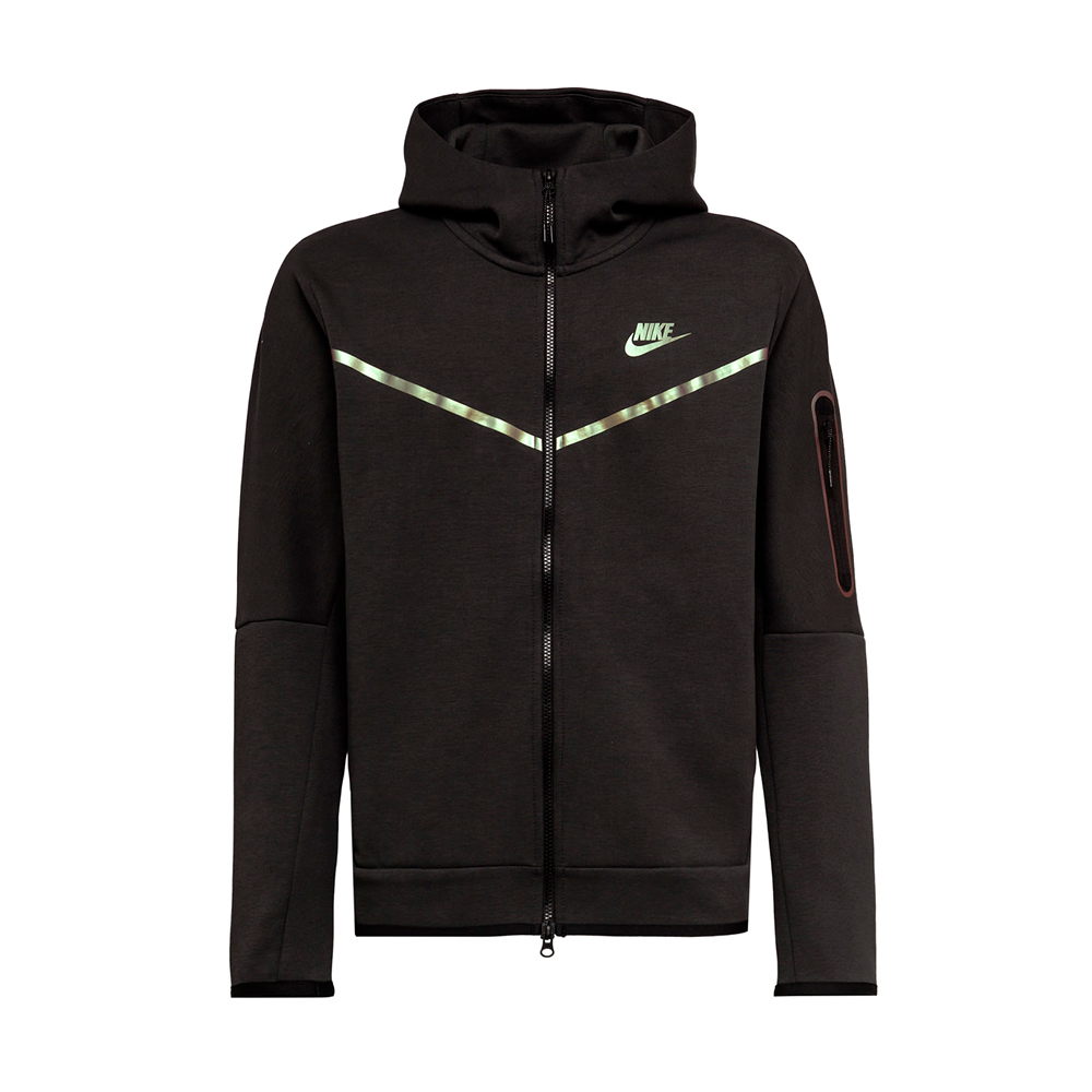 Hanorac pt bărbați Nike M NSW TCH FLC FZ HOODIE IRDSNT L Negru photo 1 Hanorac pt bărbați Nike M NSW TCH FLC FZ HOODIE IRDSNT L Negru photo 1