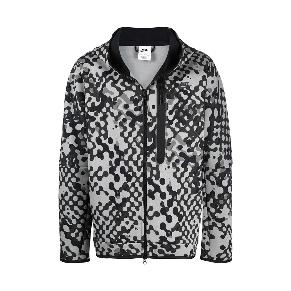 Hanorac pt bărbați Nike M NSW TCH FLC FZ HOODIE REACT M Gri photo 1 Hanorac pt bărbați Nike M NSW TCH FLC FZ HOODIE REACT M Gri photo 1