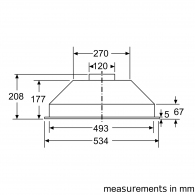 Вытяжка Bosch DLN53AA70 thumbnav 3