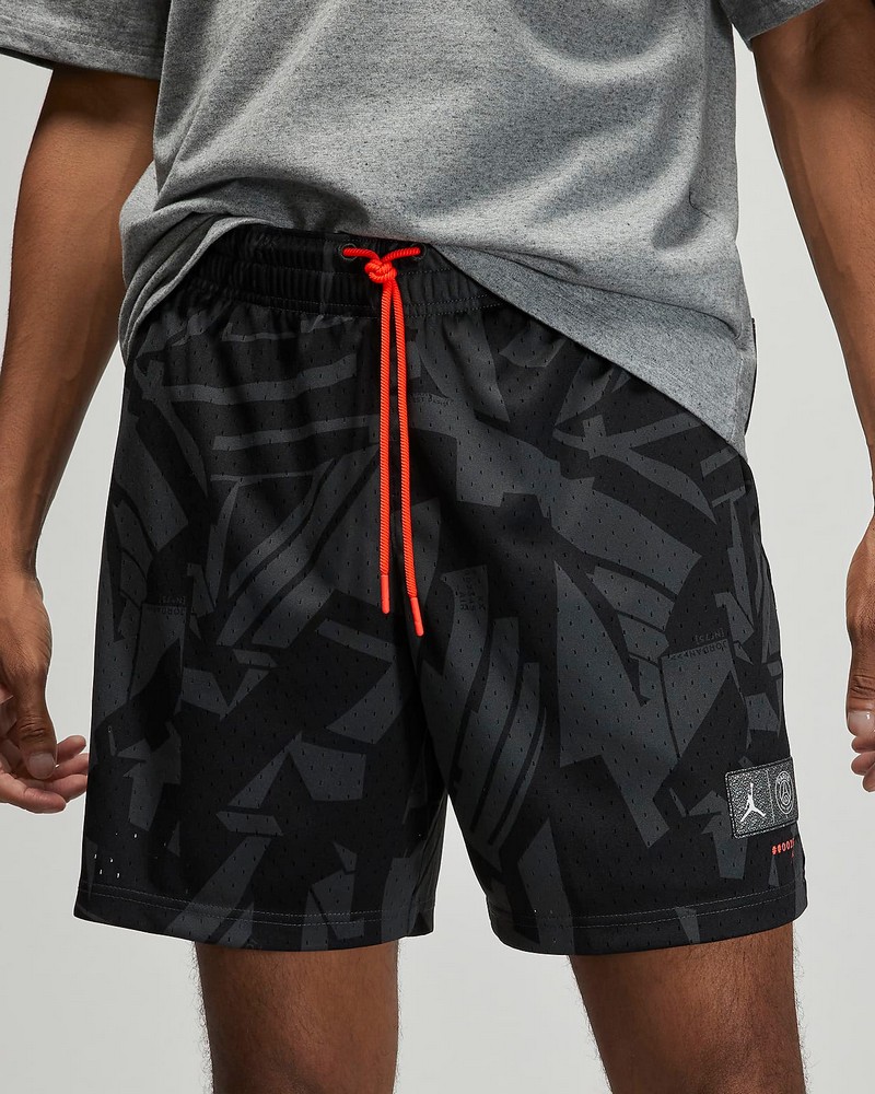 Шорты мужские Nike M J PSG AOP SHORT XS Черный photo 2