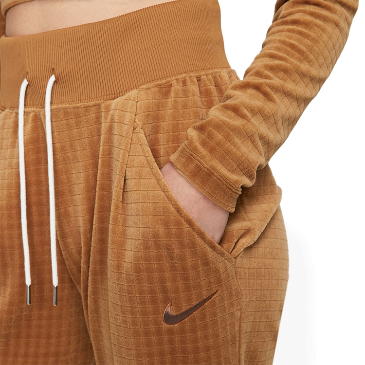 Брюки Nike W NSW VLR HR JOGGER A1 S Коричневый Женский photo 5