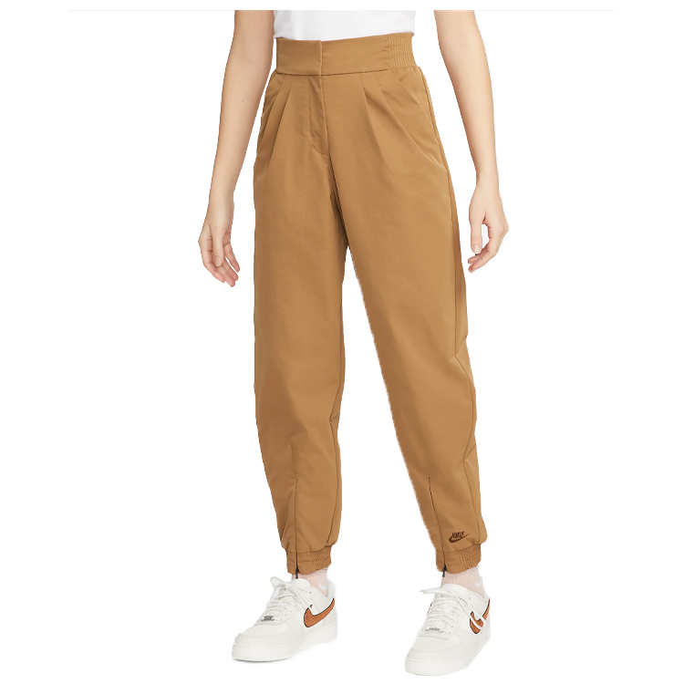Брюки Nike W NSW TP DF HR PNT S Коричневый Женский photo 1 Брюки Nike W NSW TP DF HR PNT S Коричневый Женский photo 1