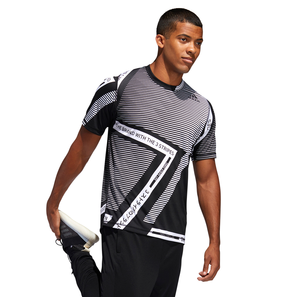 Tricou bărbătesc Adidas FL TRG A TEE 2XL Negru photo 2