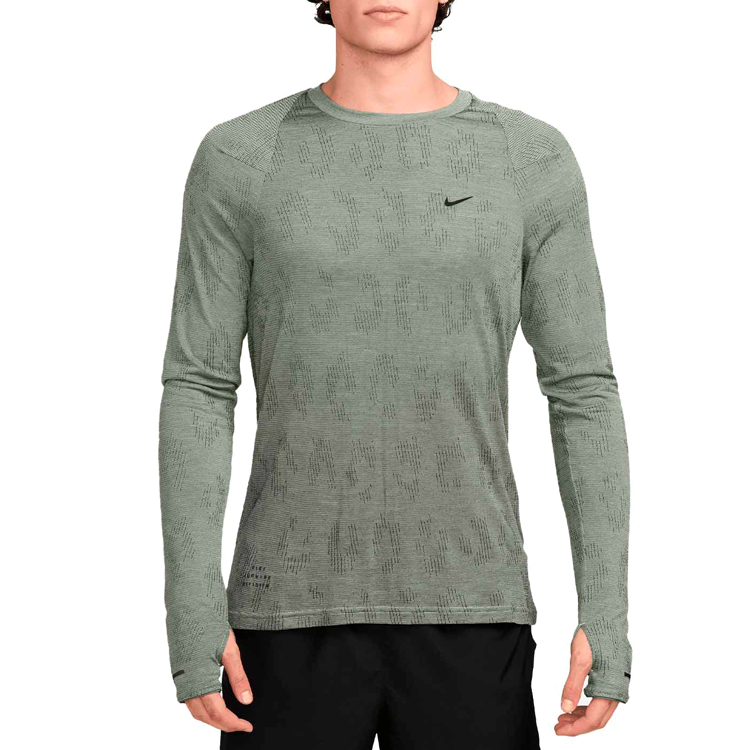 Hanorac pt bărbați Nike M NK TFADV RUN DIV LS TOP M Verde photo 1 Hanorac pt bărbați Nike M NK TFADV RUN DIV LS TOP M Verde photo 1