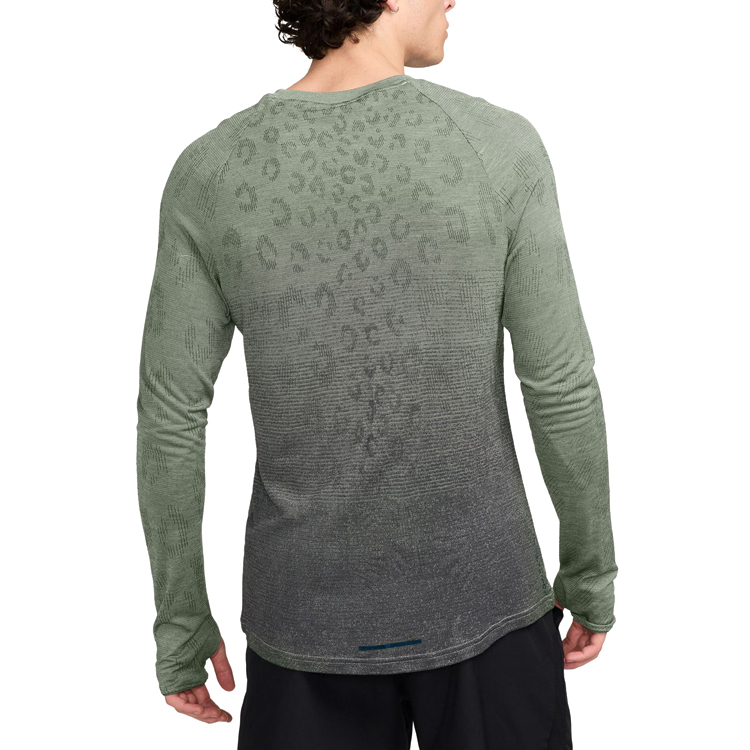 Hanorac pt bărbați Nike M NK TFADV RUN DIV LS TOP M Verde photo 2