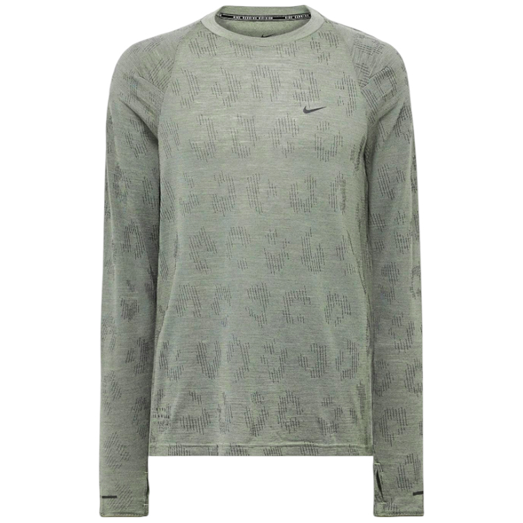 Hanorac pt bărbați Nike M NK TFADV RUN DIV LS TOP M Verde photo 4