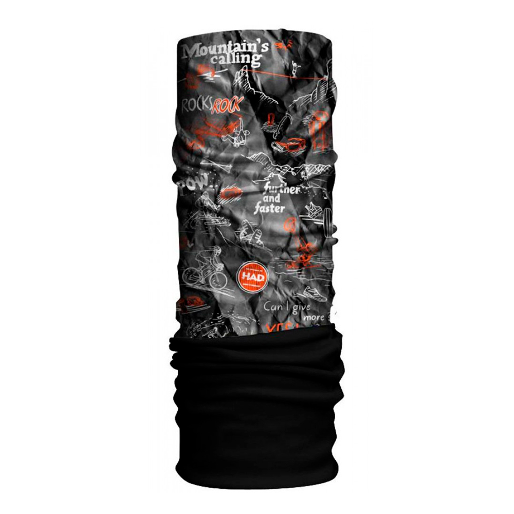Buff HAD Original Fleece One size Negru-gri photo 1 Buff HAD Original Fleece One size Negru-gri photo 1