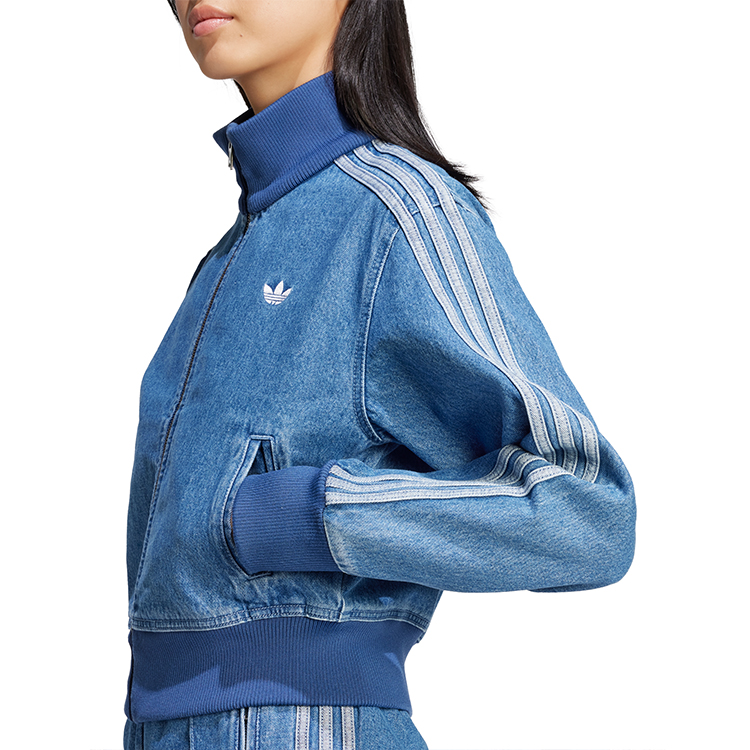 Толстовка Adidas DENIM TT XXS Синий Женский photo 3