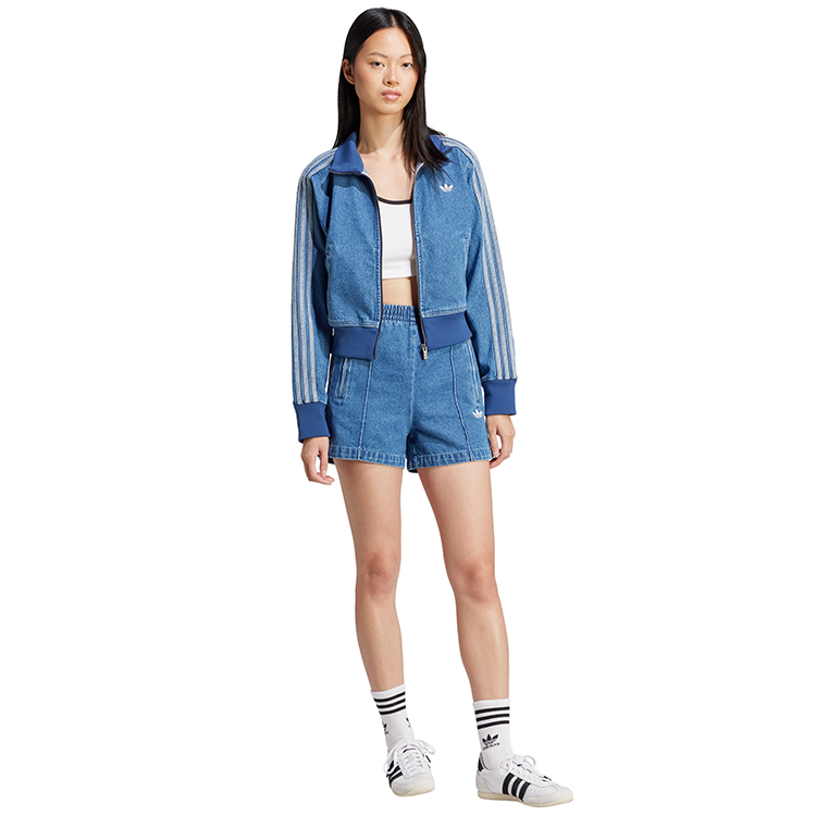 Толстовка Adidas DENIM TT XXS Синий Женский photo 5