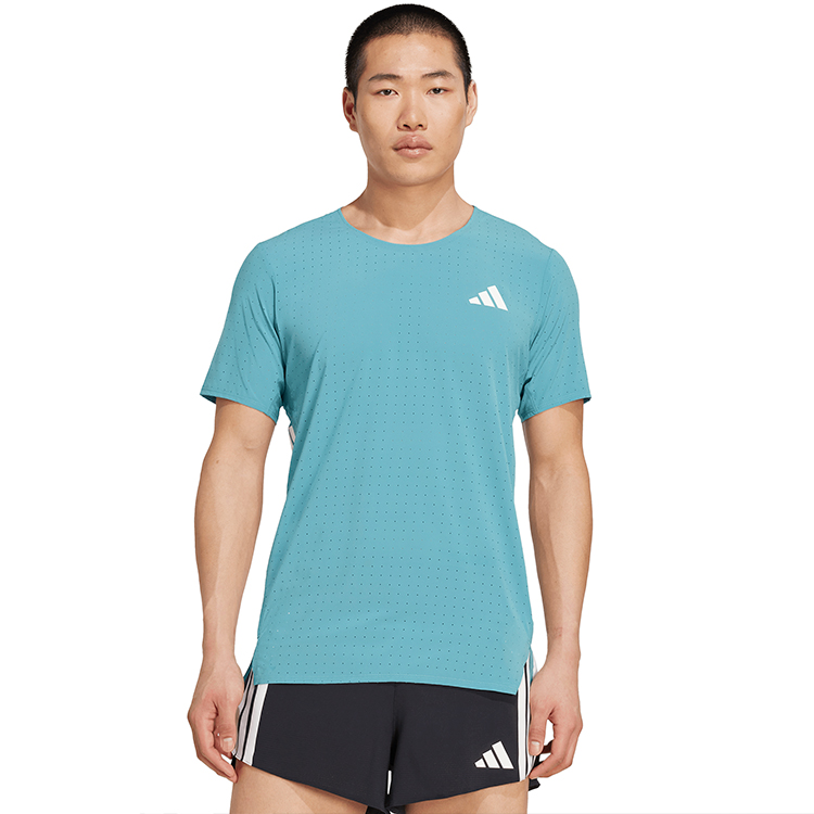 Tricou bărbătesc Adidas ADIZERO TEE M S Turcoaz photo 1 Tricou bărbătesc Adidas ADIZERO TEE M S Turcoaz photo 1