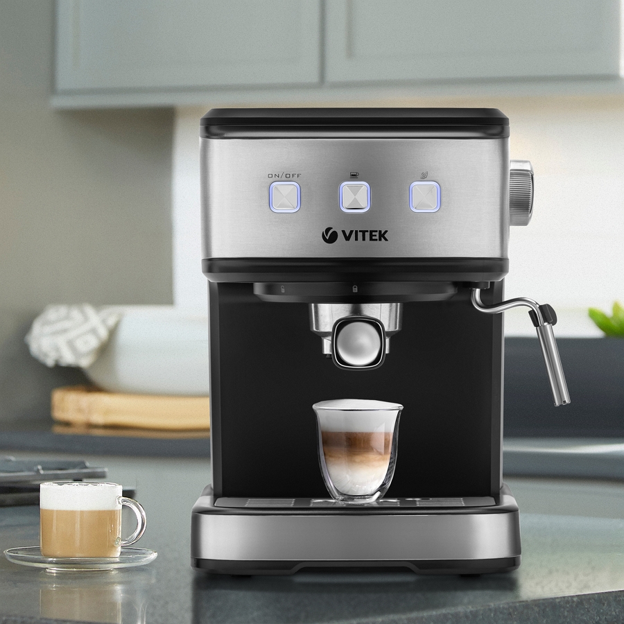 Cafetiera Vitek VT8470 / 1.5 l / Manuala / Macinata photo 5