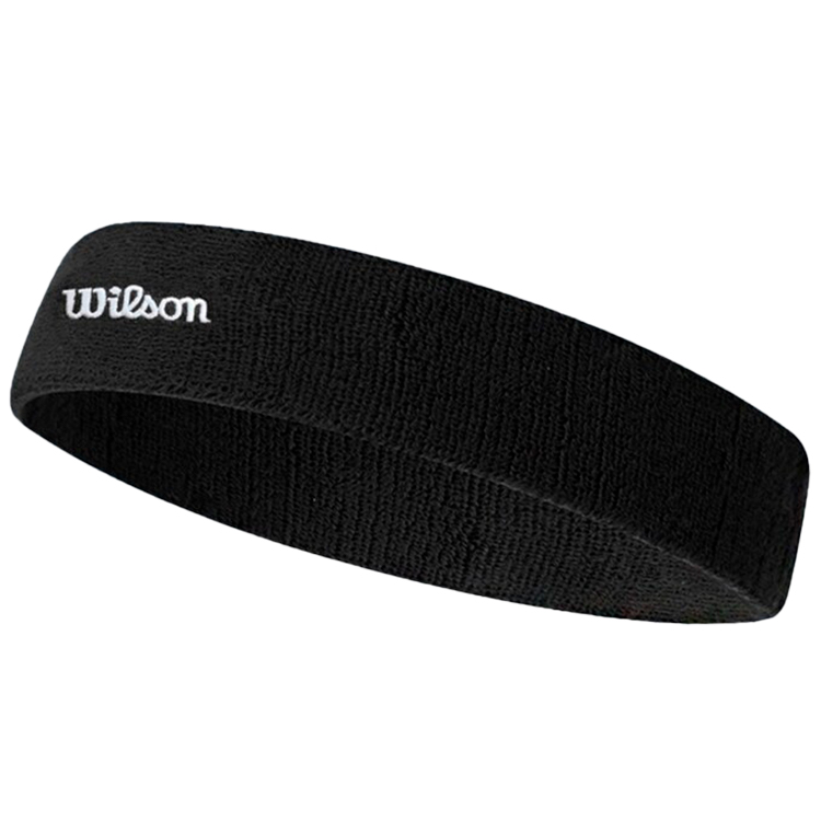 Banderolele Wilson HEADBAND BK OS Negru photo 1 Banderolele Wilson HEADBAND BK OS Negru photo 1