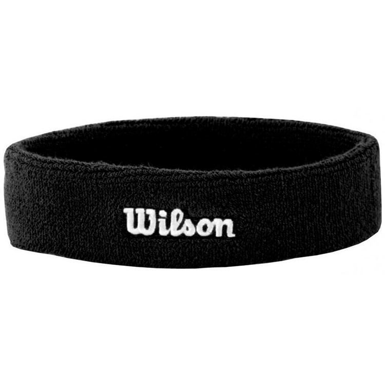 Banderolele Wilson HEADBAND BK OS Negru photo 2