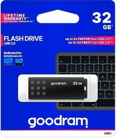 USB Flash Drive Goodram UME3 Black USB3.0 32GB photo 3