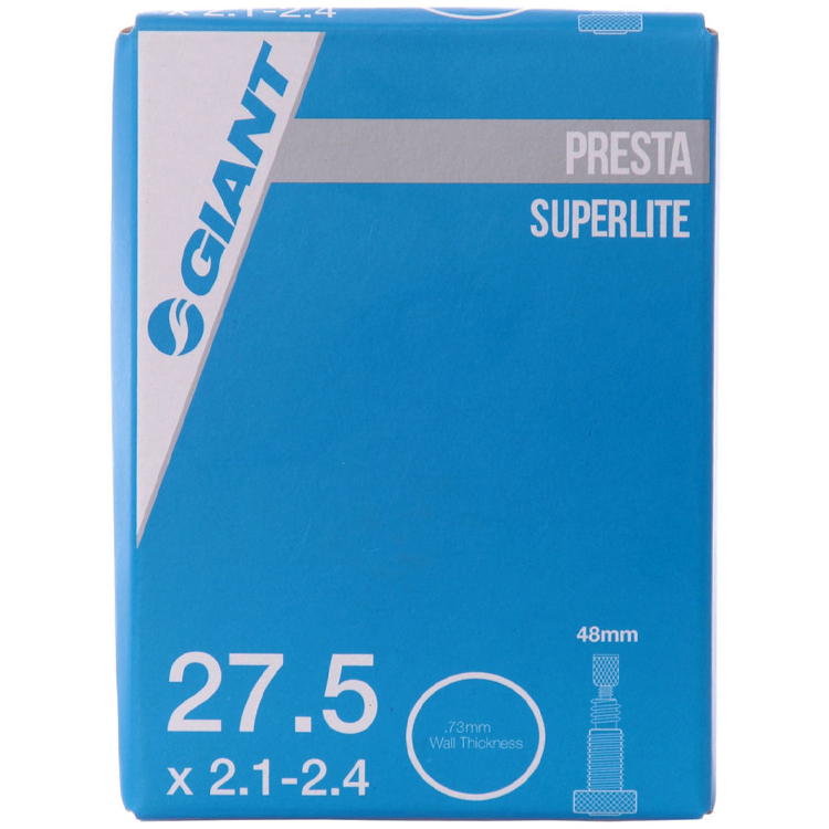 Camera bicicleta Giant 27.5X2.1-2.4 PV 48MM THREADED 0 27.5x2.1-2.4 PV 48mm photo 1