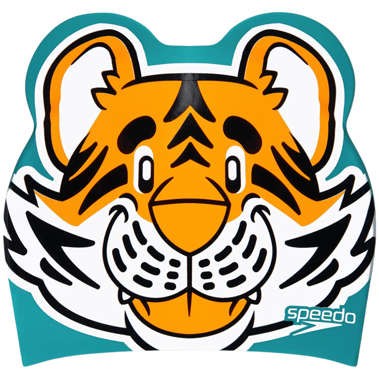 Casca de inot silicon Speedo PRINTED CHARACTER CAP 8-00232614671 Oranj photo 1