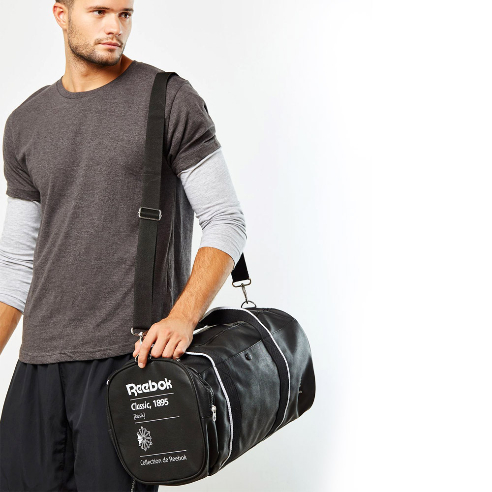 Сумка спортивная Reebok Cl Retro duffle DH3571 Черный photo 2