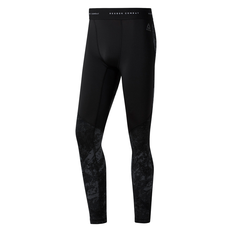 Легинсы Reebok CBT JACQUARD TIGHT S Черный Мужской photo 1