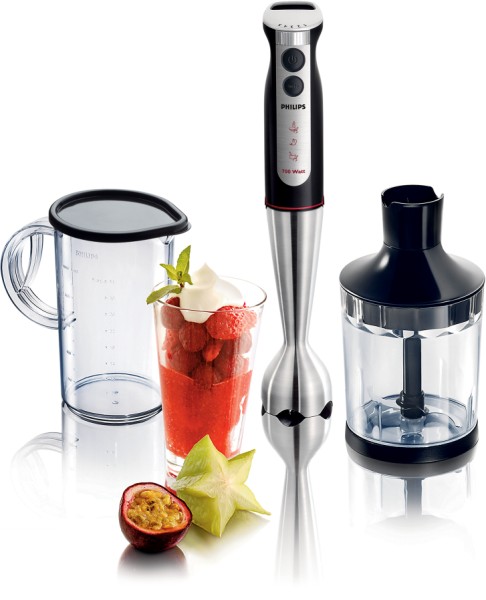Blender Submersibil Philips HR 1371 Negru cu inox / 5 viteze / 1000 ml photo 1 Blender Submersibil Philips HR 1371 Negru cu inox / 5 viteze / 1000 ml photo 1