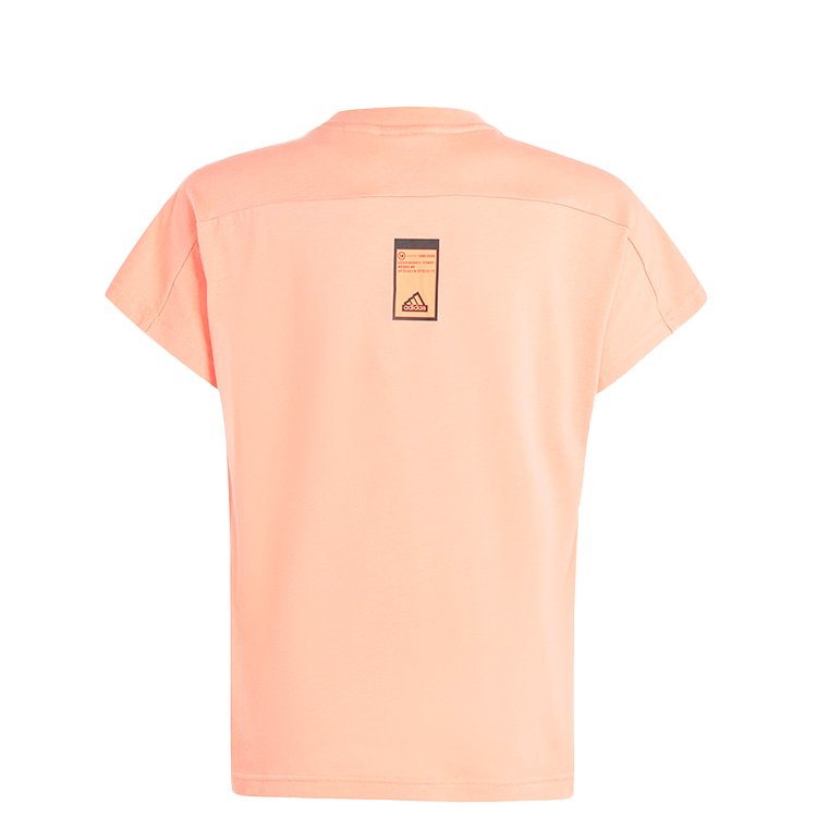 Футболка Adidas U CE Q2 TEE / Женский / 128 / Коралловый photo 2