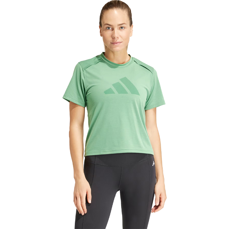 Tricou Adidas POWER BL TEE / Femei / XS / Verde photo 3