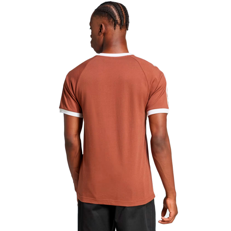 Tricou bărbătesc Adidas 3-STRIPES TEE S Maro photo 3
