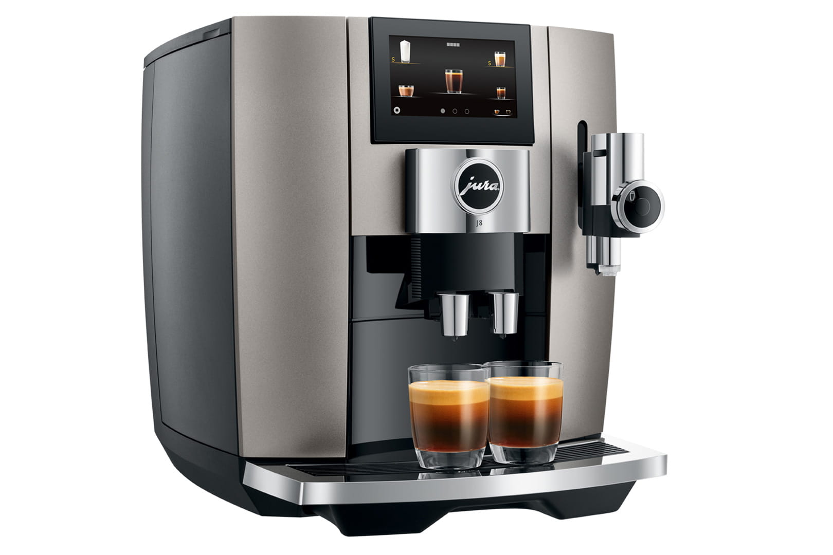 Aparat de cafea Espresso JURA J8 Midnight Silver, 15471 / 15 bar / Espresso photo 5