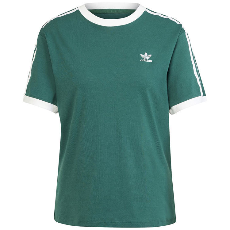 Футболка Adidas 3 STRIPE TEE XS Зеленый Женский photo 2