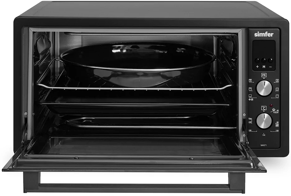 Cuptor electric Simfer M4571, 45 l, 1400 W, Negru photo 4