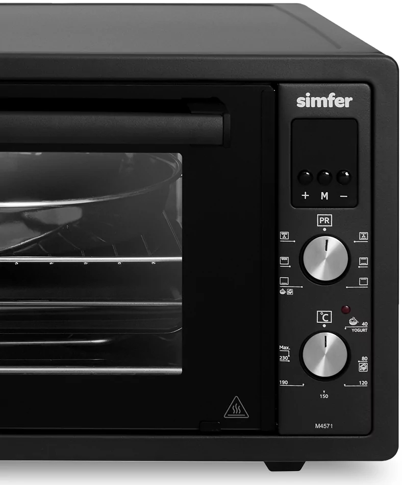 Cuptor electric Simfer M4571, 45 l, 1400 W, Negru photo 5