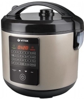 Мультиварка Vitek VT-4271, 900 Вт, 20 программ, Мокко thumbnav 1