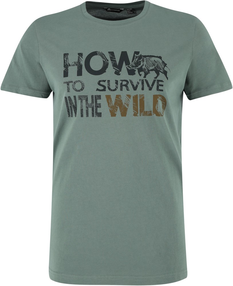 Tricou bărbătesc Outventure Tee M 48L Verde photo 1 Tricou bărbătesc Outventure Tee M 48L Verde photo 1
