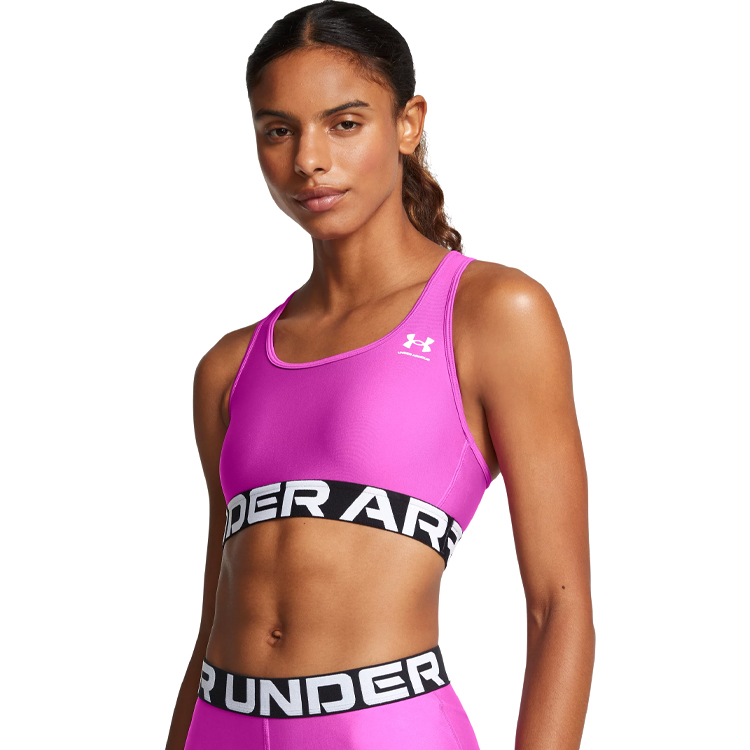 Bra sportive Under Armour UA HG Authentics Mid Branded / Femei / XS / Roz photo 2