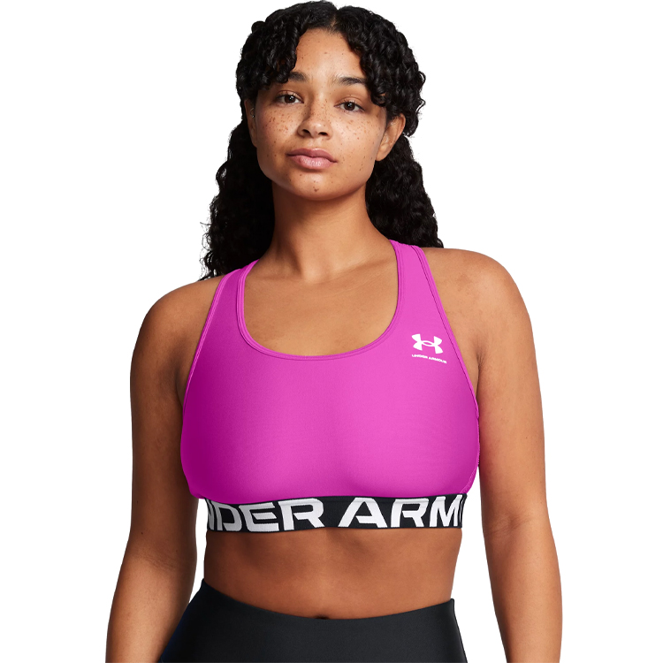 Bra sportive Under Armour UA HG Authentics Mid Branded / Femei / XS / Roz photo 4
