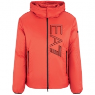Scurta EA7 EMPORIO ARMANI TECHNICAL FABRIC PADDED JACKET WITH HOOD thumbnav 1