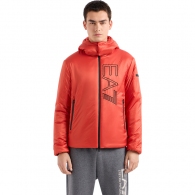 Scurta EA7 EMPORIO ARMANI TECHNICAL FABRIC PADDED JACKET WITH HOOD thumbnav 2