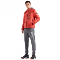 Scurta EA7 EMPORIO ARMANI TECHNICAL FABRIC PADDED JACKET WITH HOOD thumbnav 4